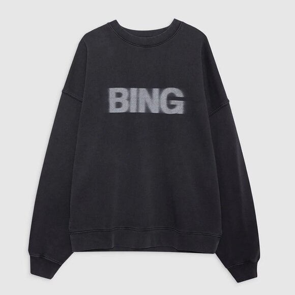 Anine Bing Miles Sweatshirt Blur - Picture 7 of 8